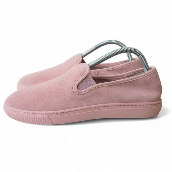 206 Collective Cooper Slip-on Casual Suede Shoes "Pink" AW0007 Women's 9M - Picture 2 of 11